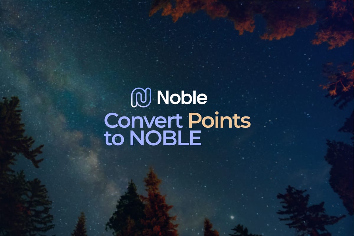 NOBLEトークンエアドロップ：受け取り手続き完全ガイド