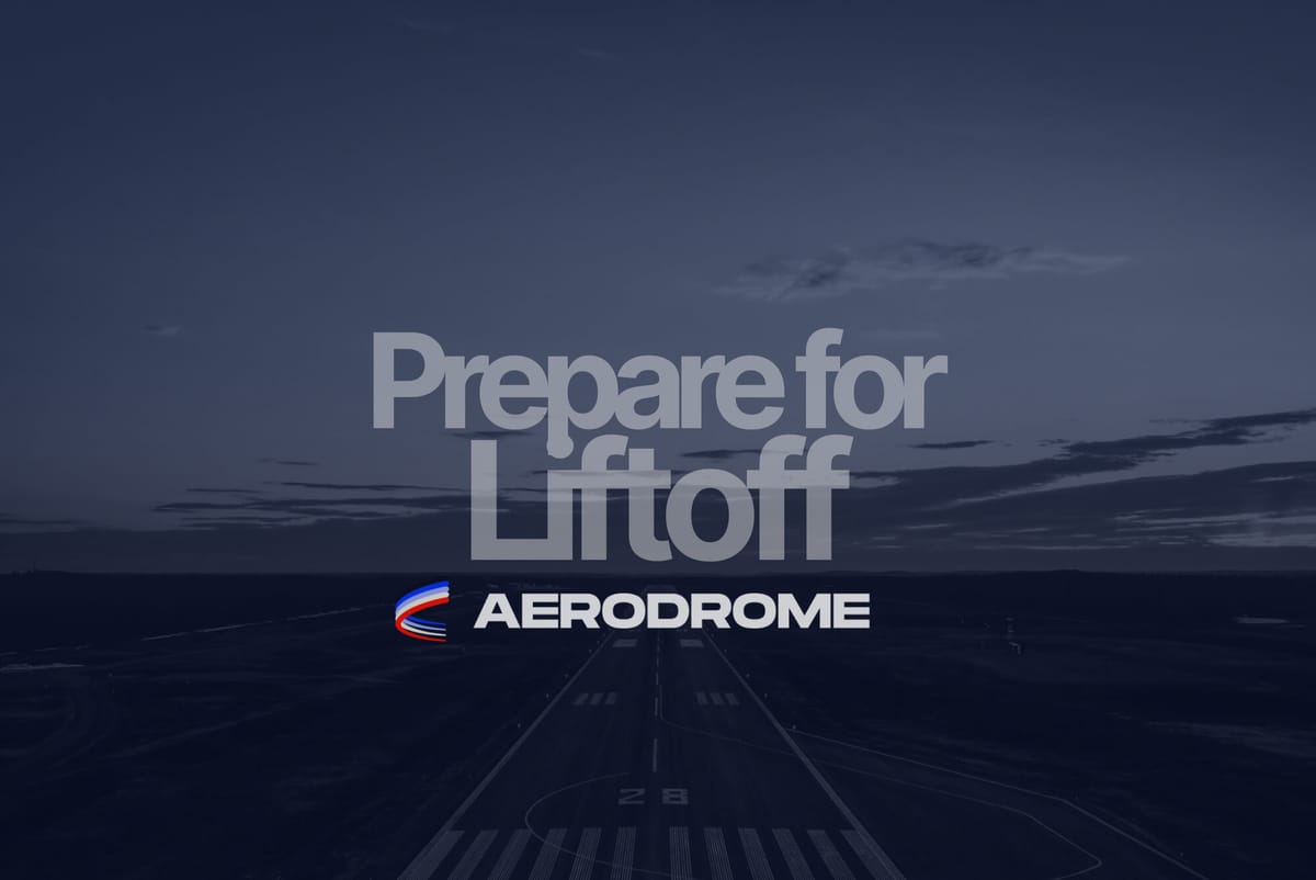 Aerodromeがついに始動へ。流動性提供者必見のインセンティブプログラムの全貌