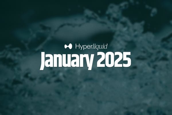 Hyperliquid 1月のハイライト