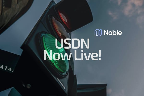 利回り付きステーブルコイン、Noble Dollar (USDN) がついに登場！